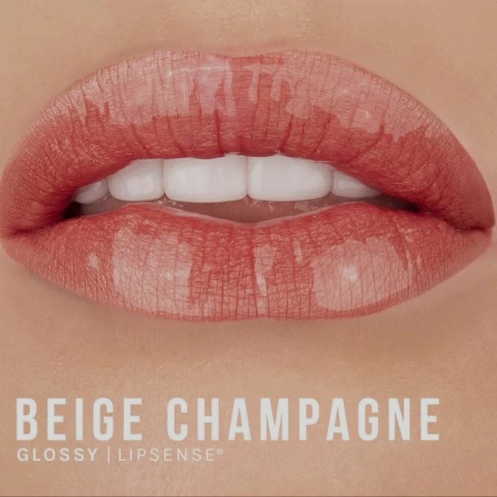 LipSense beige champagne